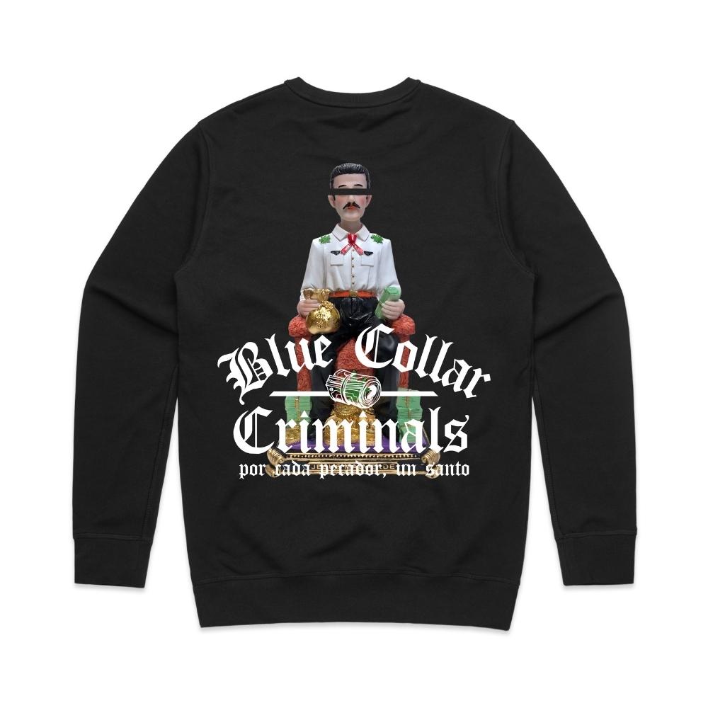 Santo Jesus Black Sweatshirt