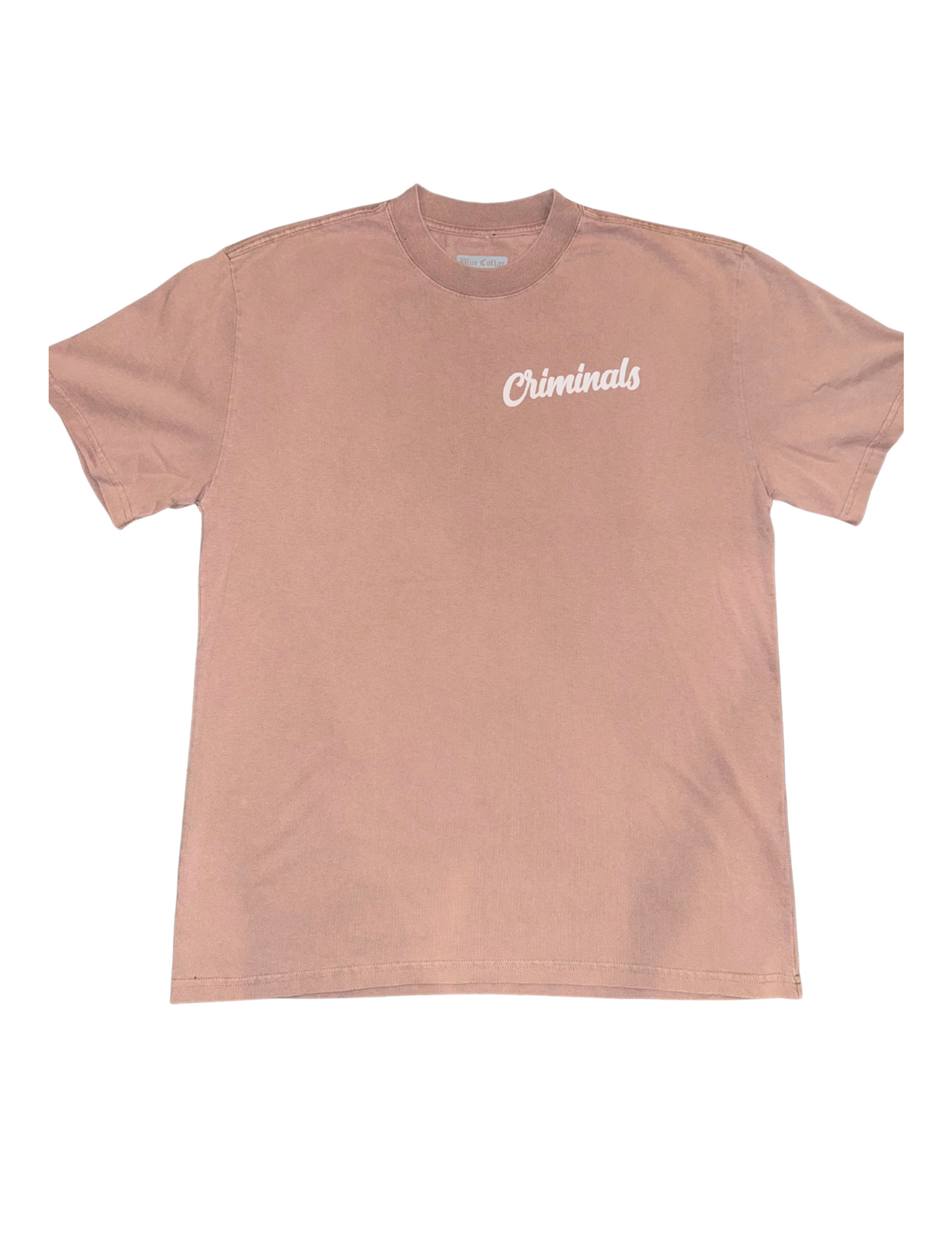Updated Criminals Logo T-Shirt Dusty Rose