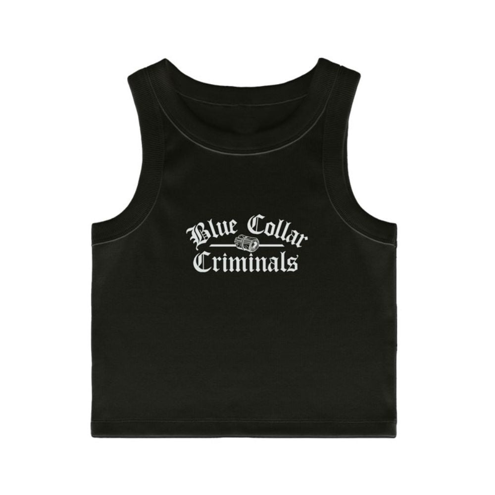 OG Logo Women's Black Crop Tank