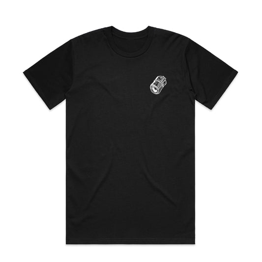 Money Roll Fitted Tee Black